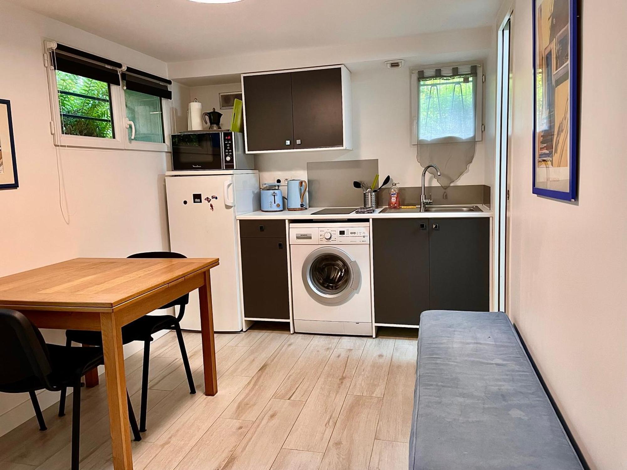 Appartement Cosy, Independant Avec Jardin Мьодон Екстериор снимка